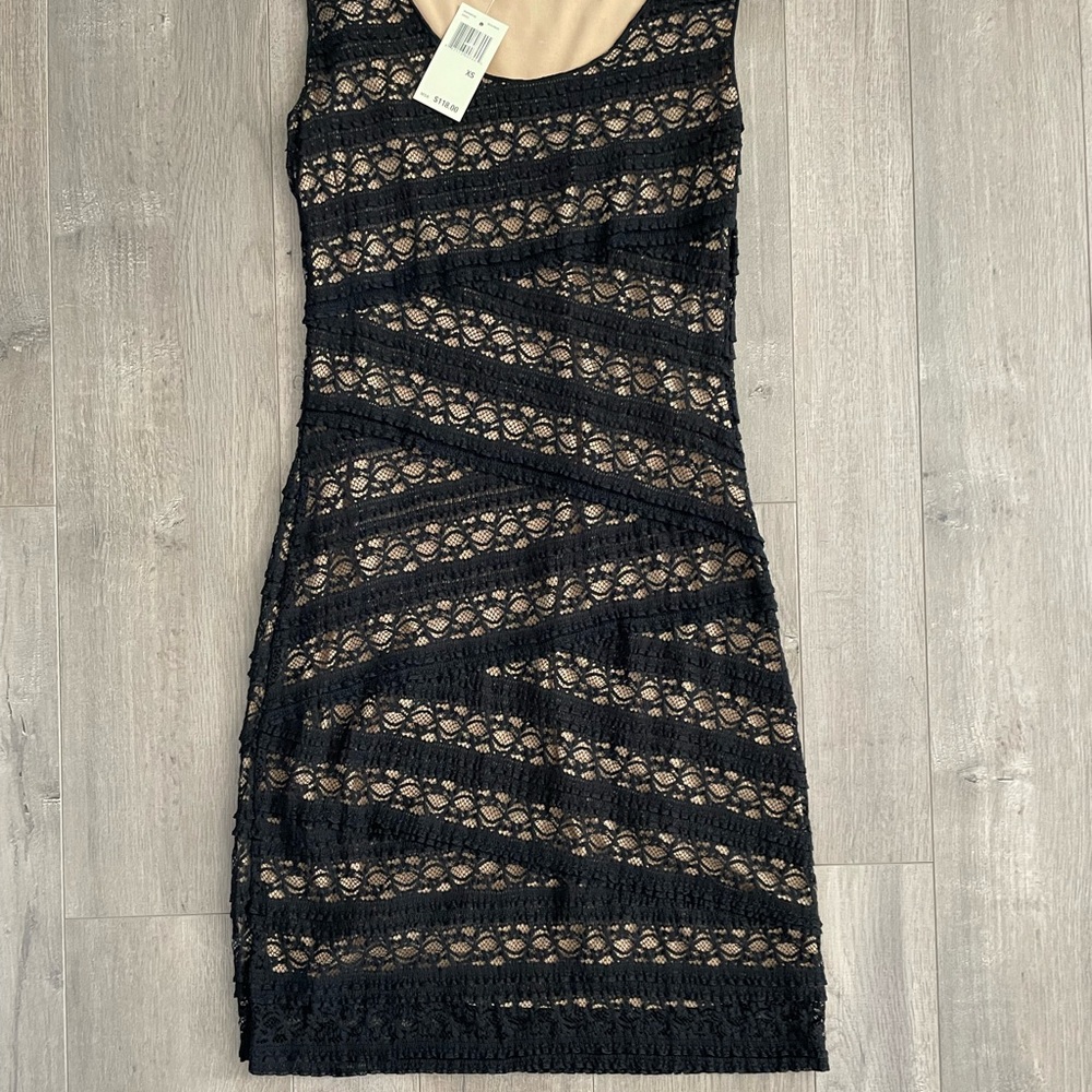 BOGO HOSTPICK Elegant Max Studio Lace Nude Dress - Picture 7 of 9